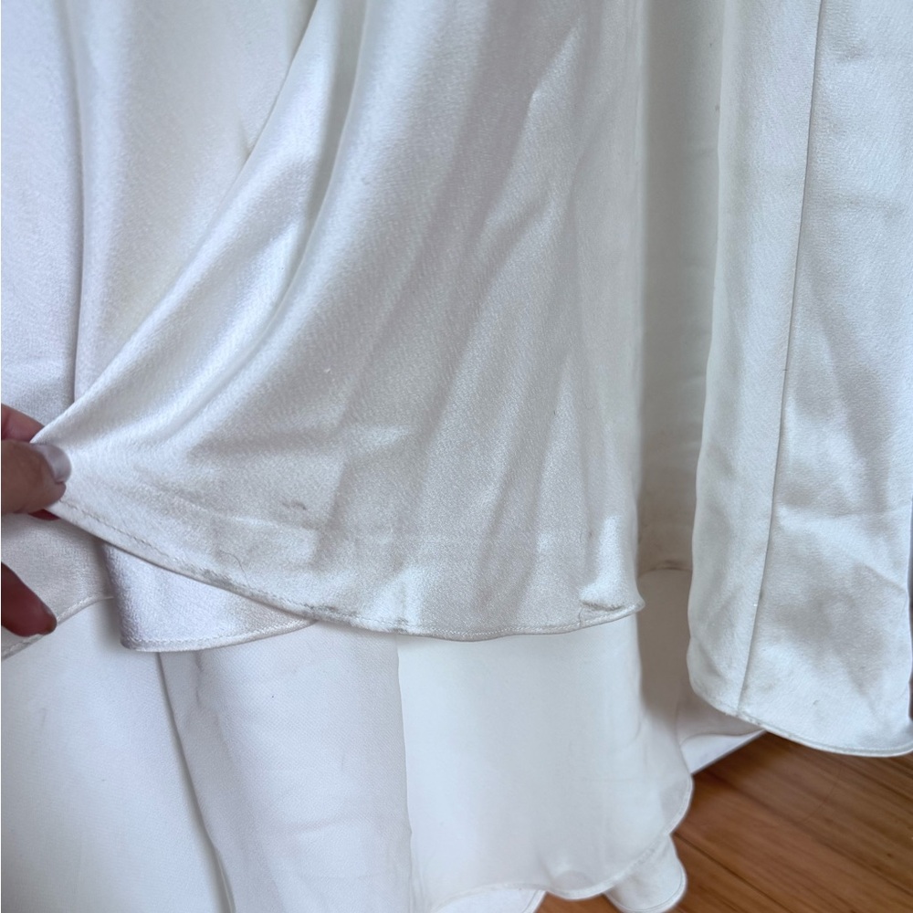 Anthropologie Jenny Yoo Bronwyn Wedding Dress in ivory NWT size 24 | bride - Picture 10 of 13